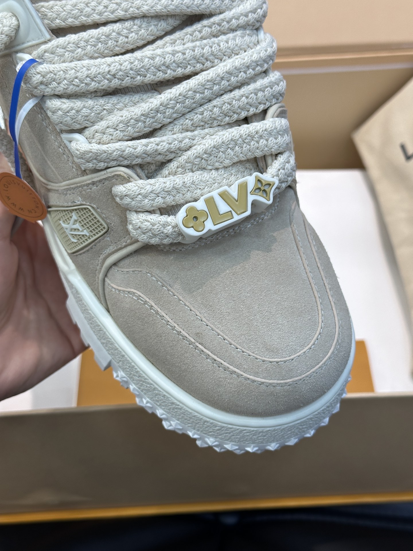 L0vis Vvtt0n Trainer Maxi Sneaker LV Grey For Women