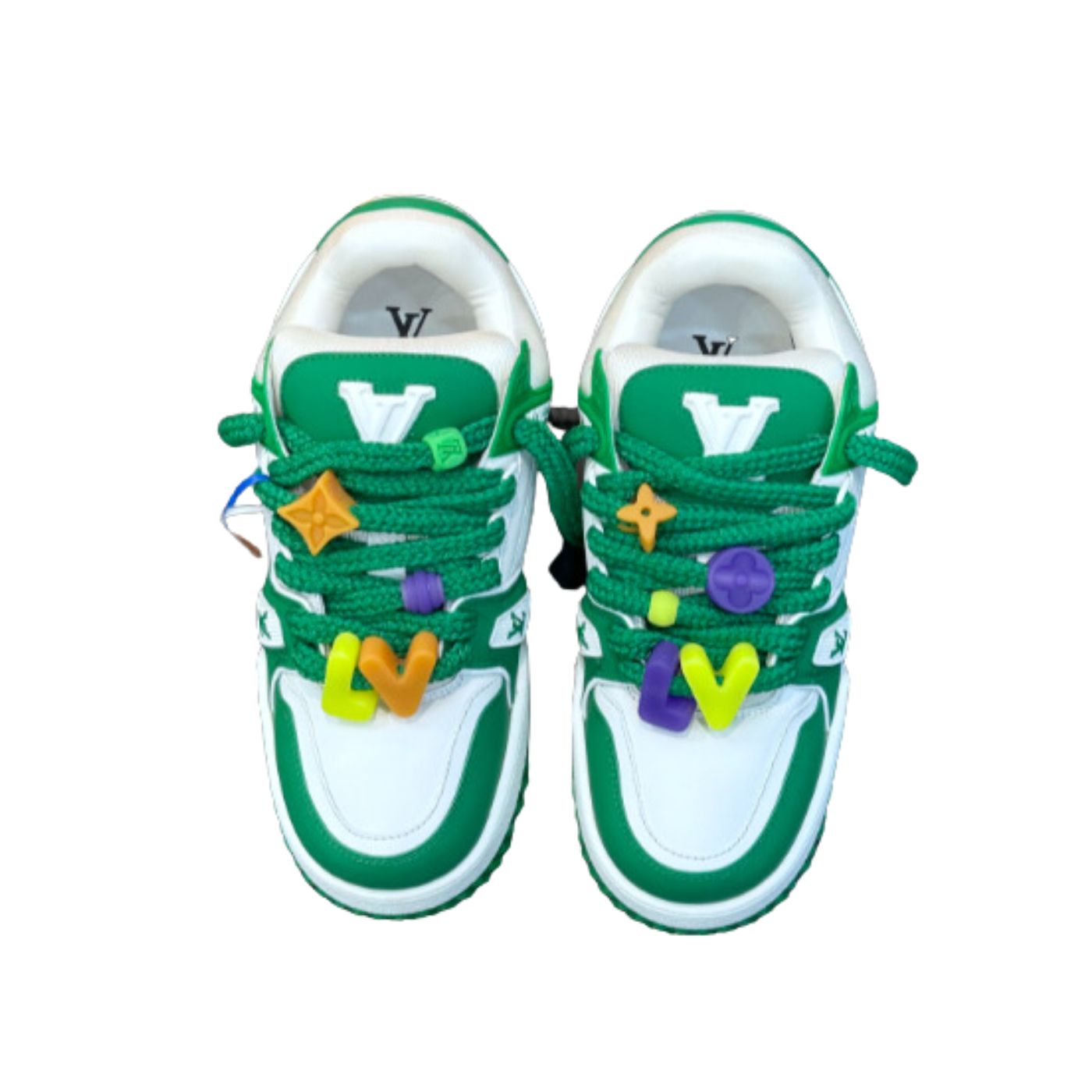 L0vis Vvtt0n Trainer Maxi Sneaker LV Green For Women