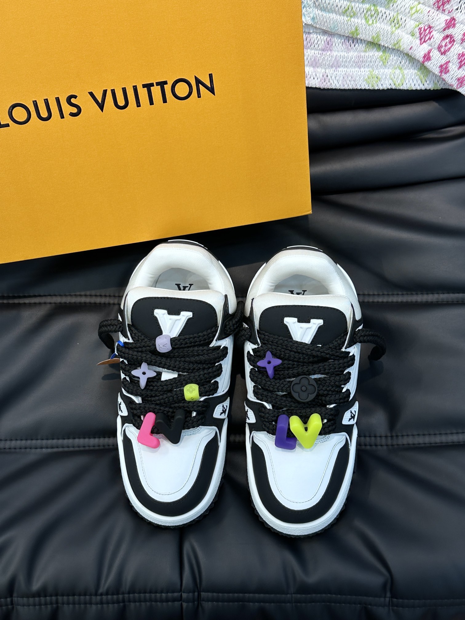 L0vis Vvtt0n Trainer Maxi Sneaker LV Black For Women