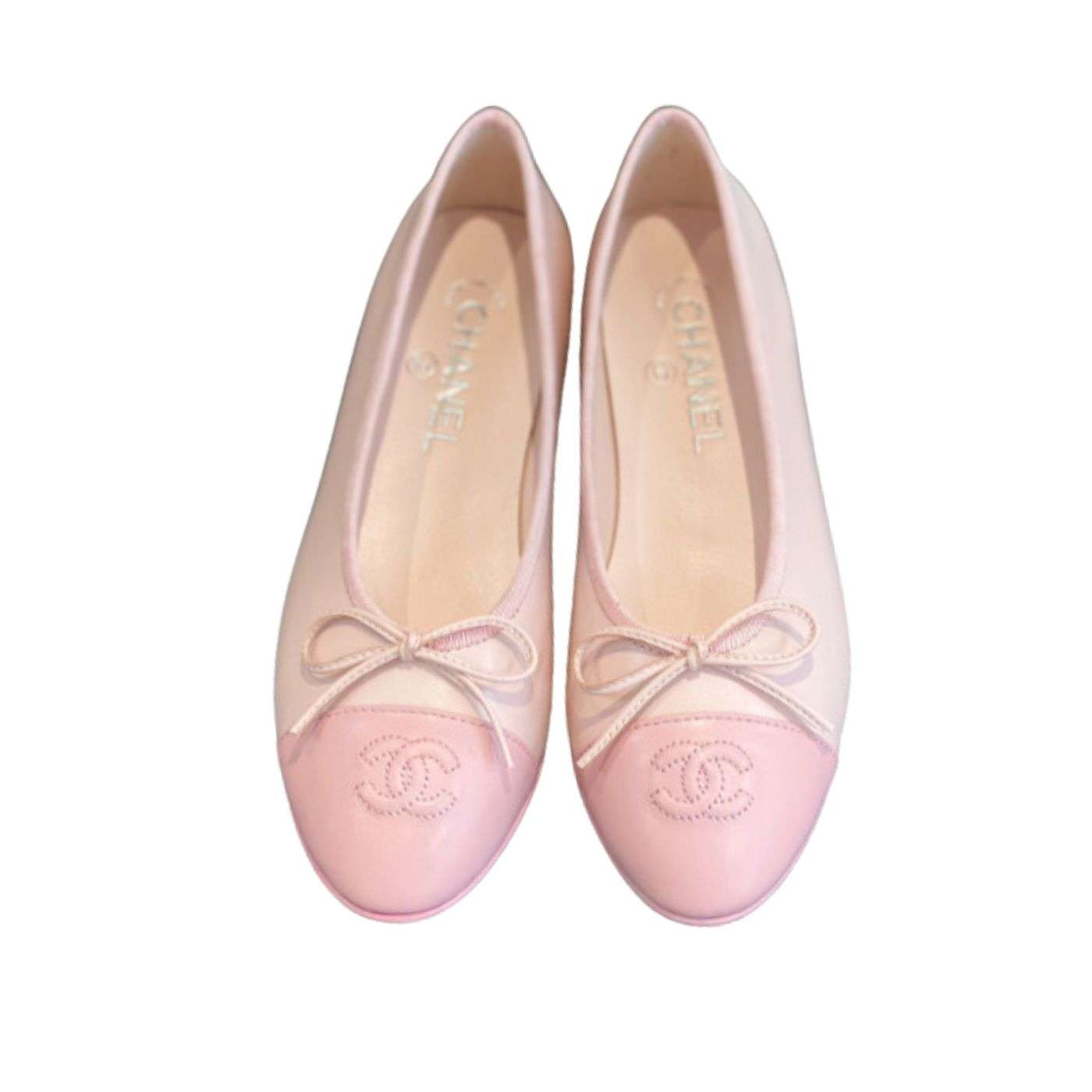 Ch**el Ballet Flats Pink For Women