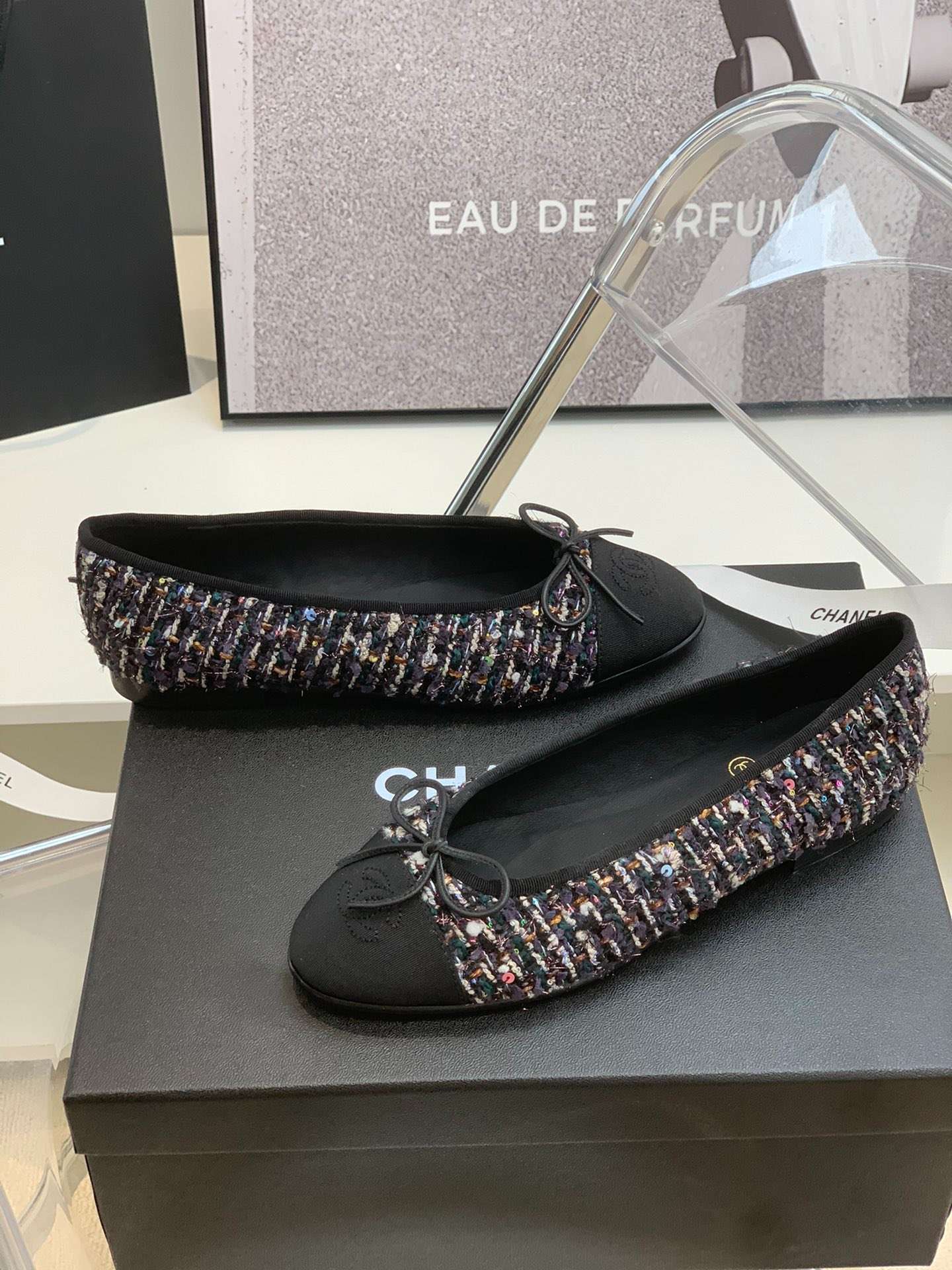 Ch**el Ballet Flats Multicolor For Women