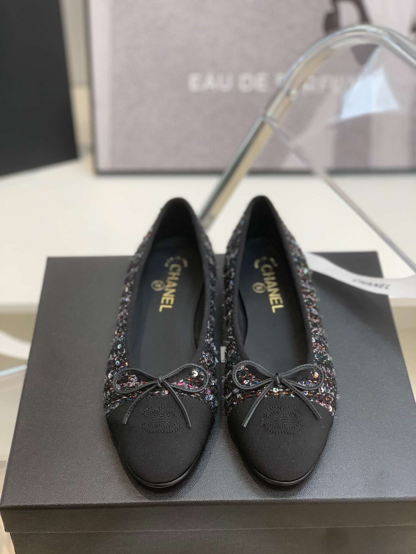 Ch**el Ballet Flats Multicolor For Women