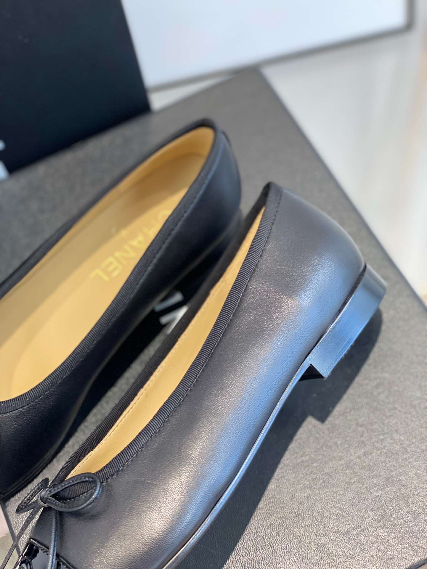 Ch**el Ballet Flats Black For Women G02819 Y01552 94305