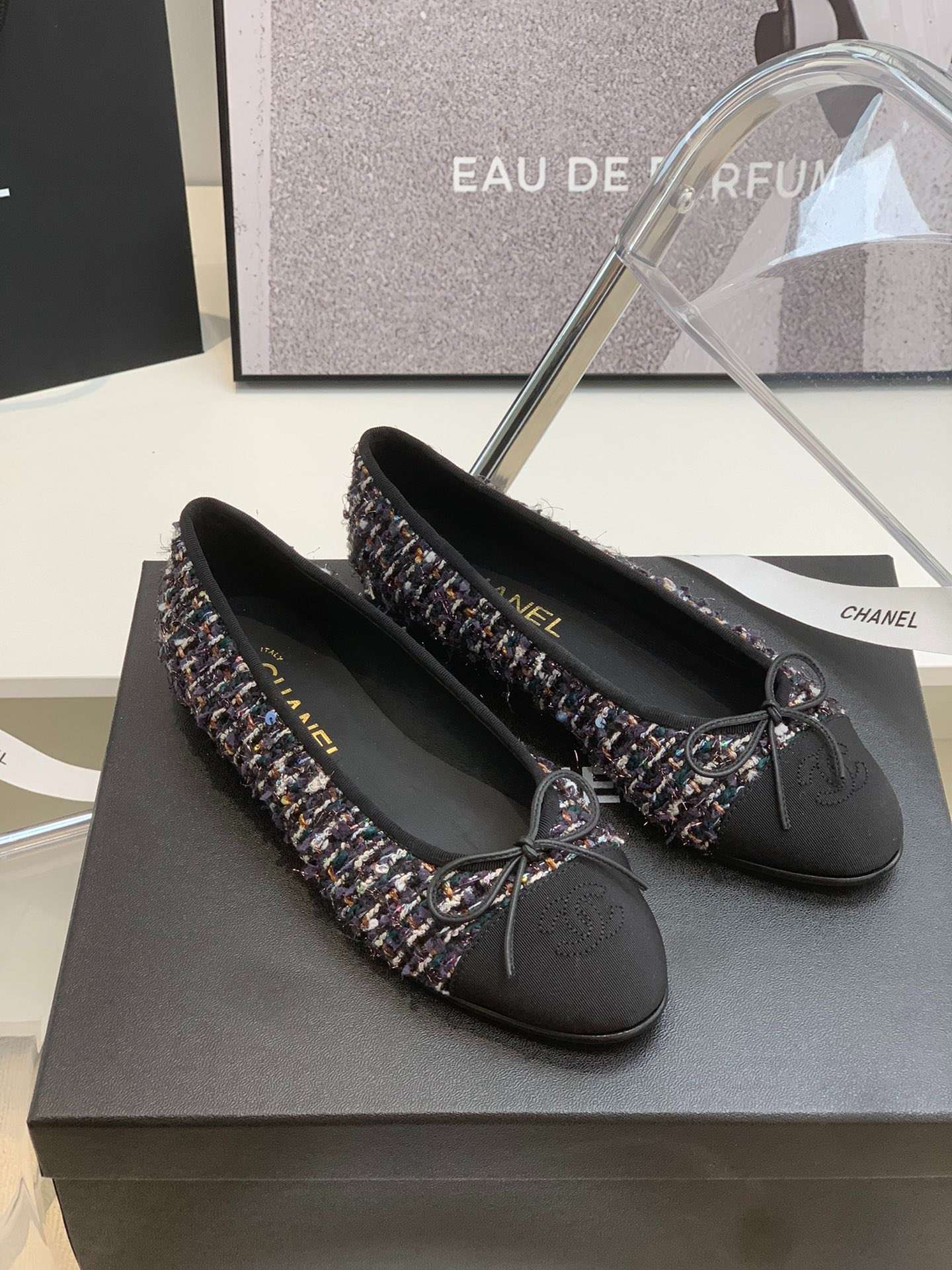 Ch**el Ballet Flats Multicolor For Women