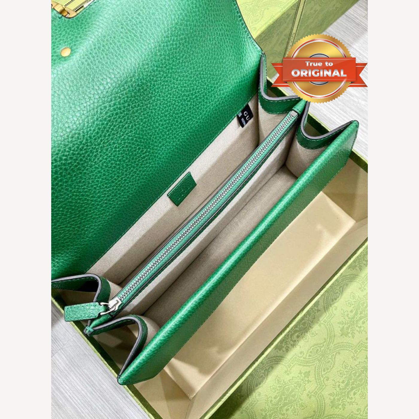 [True-to-ORIGINAL] Gvc*1 Dionysus Shoulder Bag Green For Women 11in/28cm 400249 CAOGX 3120
