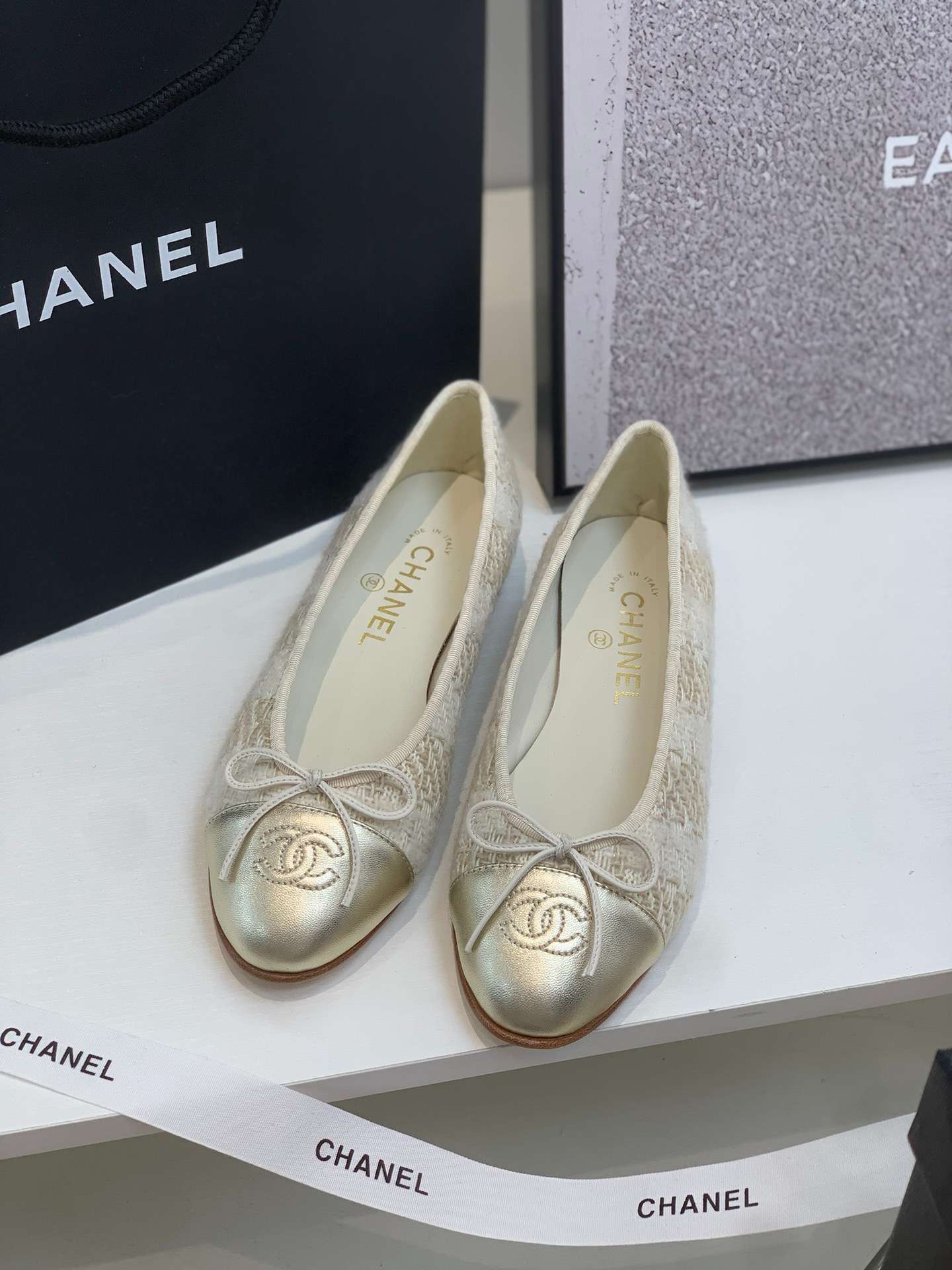 Ch**el Ballet Flats Multicolor For Women
