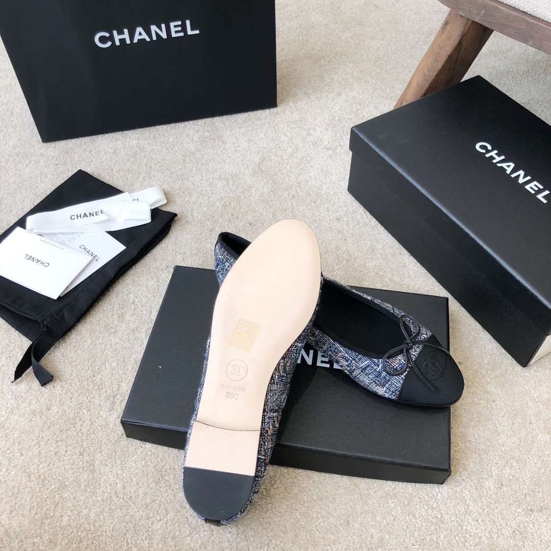 Ch**el Ballet Flats Multiple Color For Women