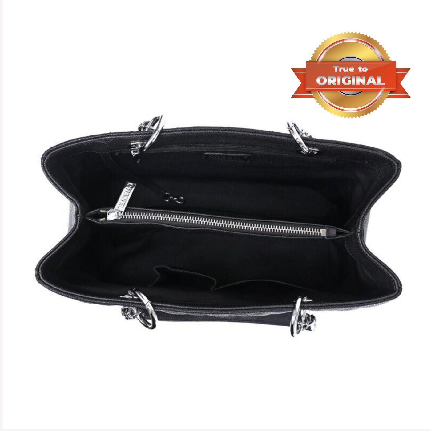 [True-to-ORIGINAL] Ch**el Classic Tote Bag Black For Women 13.3in/34cm