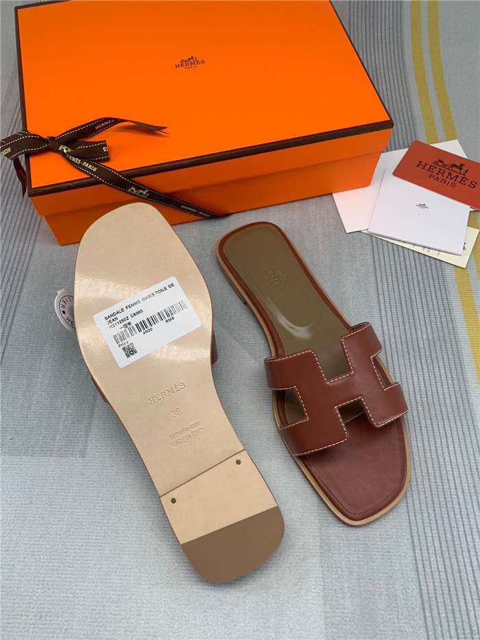H**me5 Oran Sandal Brown For Women