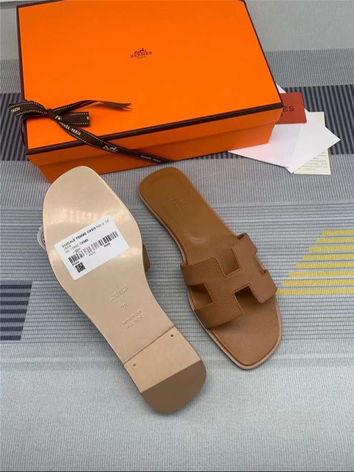 H**me5 Oran Sandal Dark Brown For Women