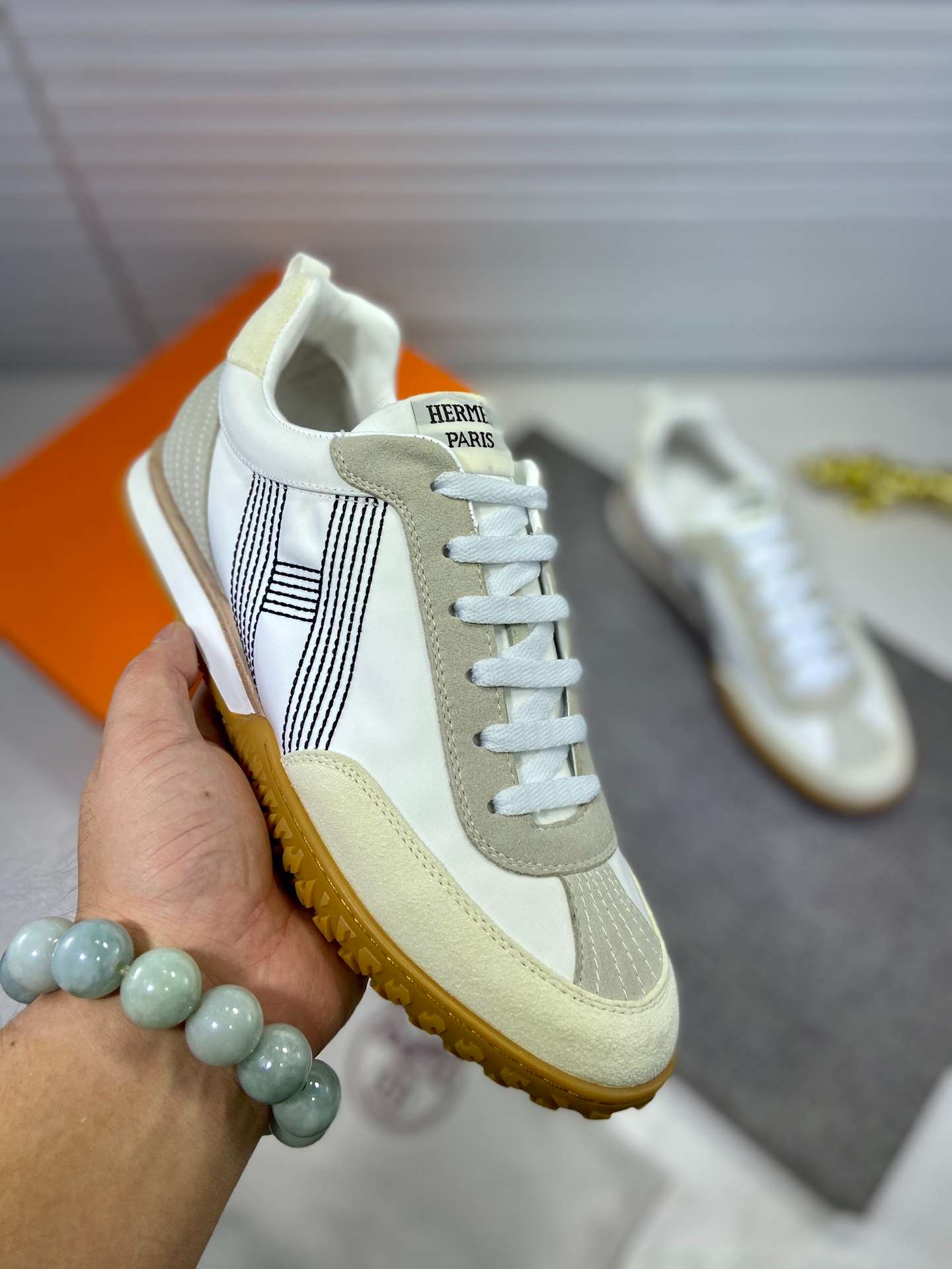 H**me5 Boomerang Sneaker White For Men