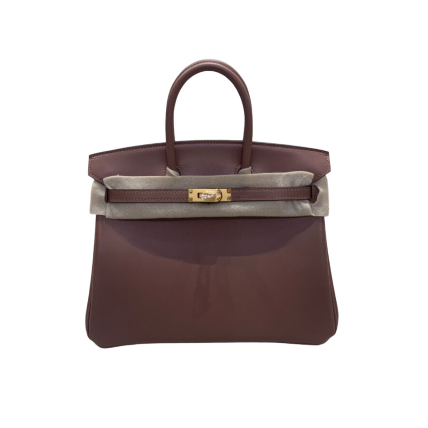 H**me5 Birkin 25 Beton Swift Bordeaux For Women 25cm / 9.8in
