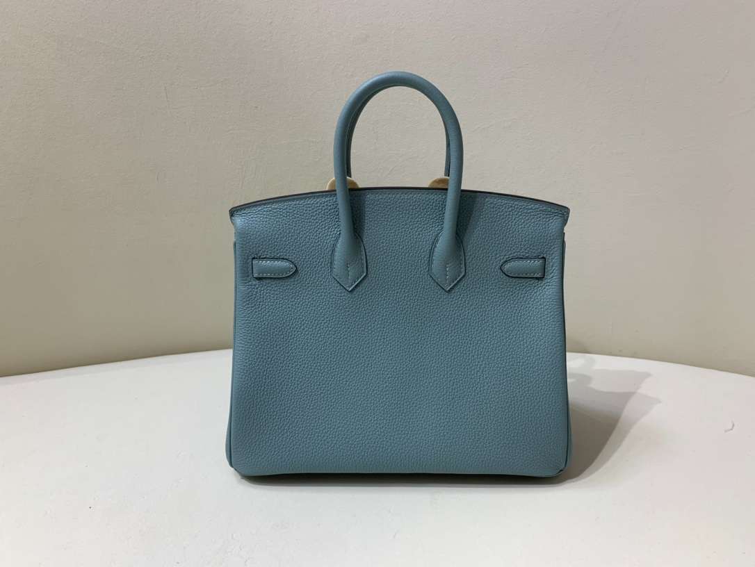 H**me5 Birkin 25 Beton Togo Jade Green For Women 25cm / 9.8in