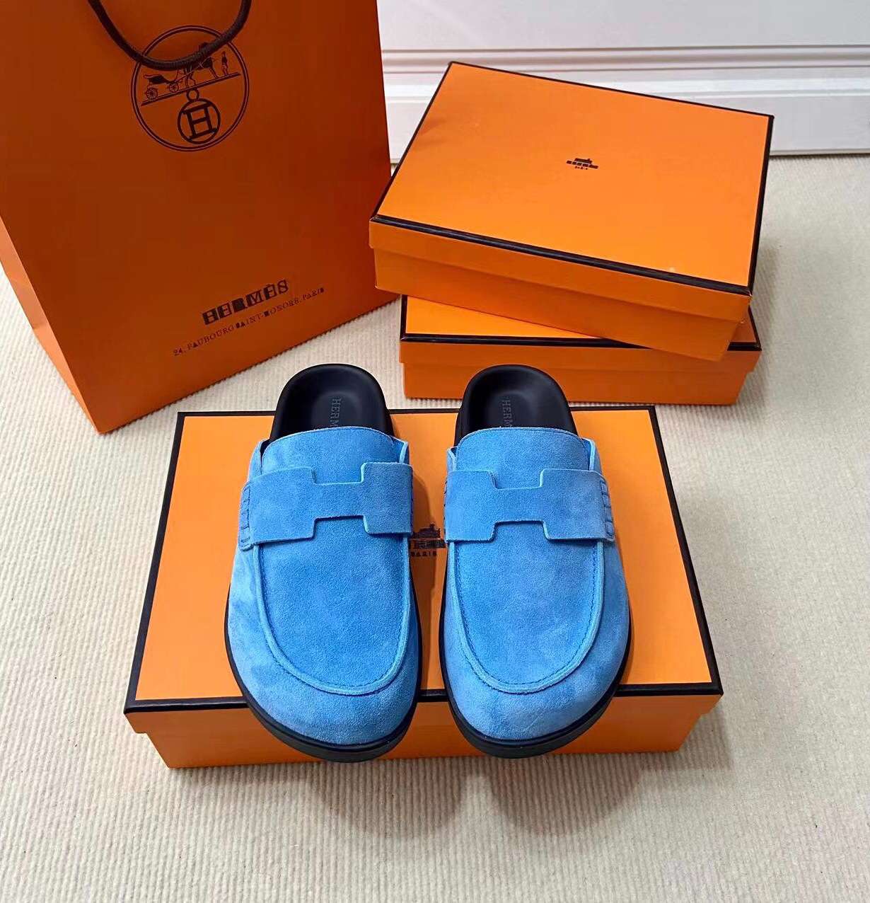 H**me5 Go Mule Blue For Men