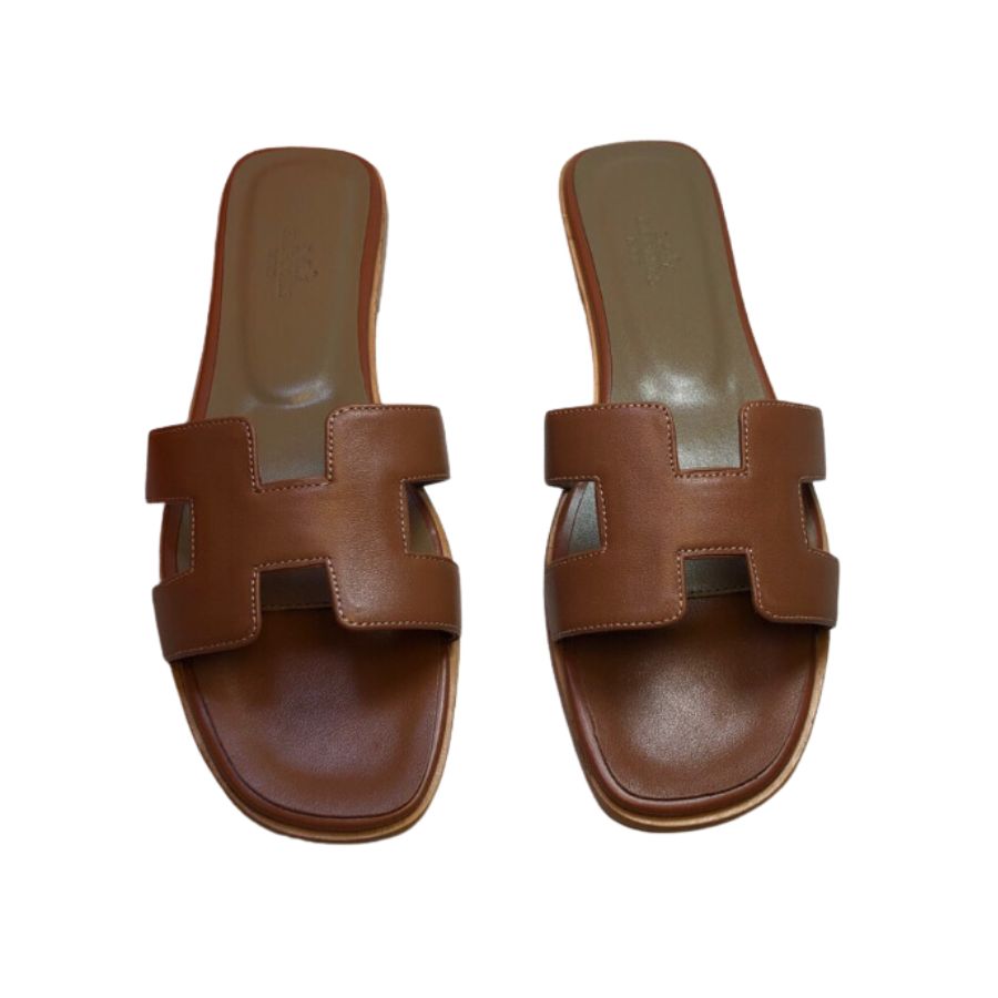 H**me5 Oran Sandal Dark Brown For Women