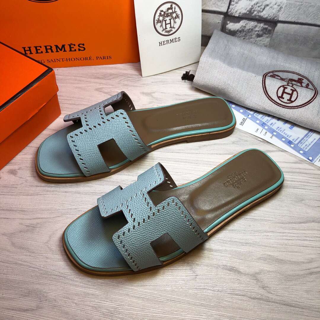 H**me5 Oran Sandal Jade Green For Women