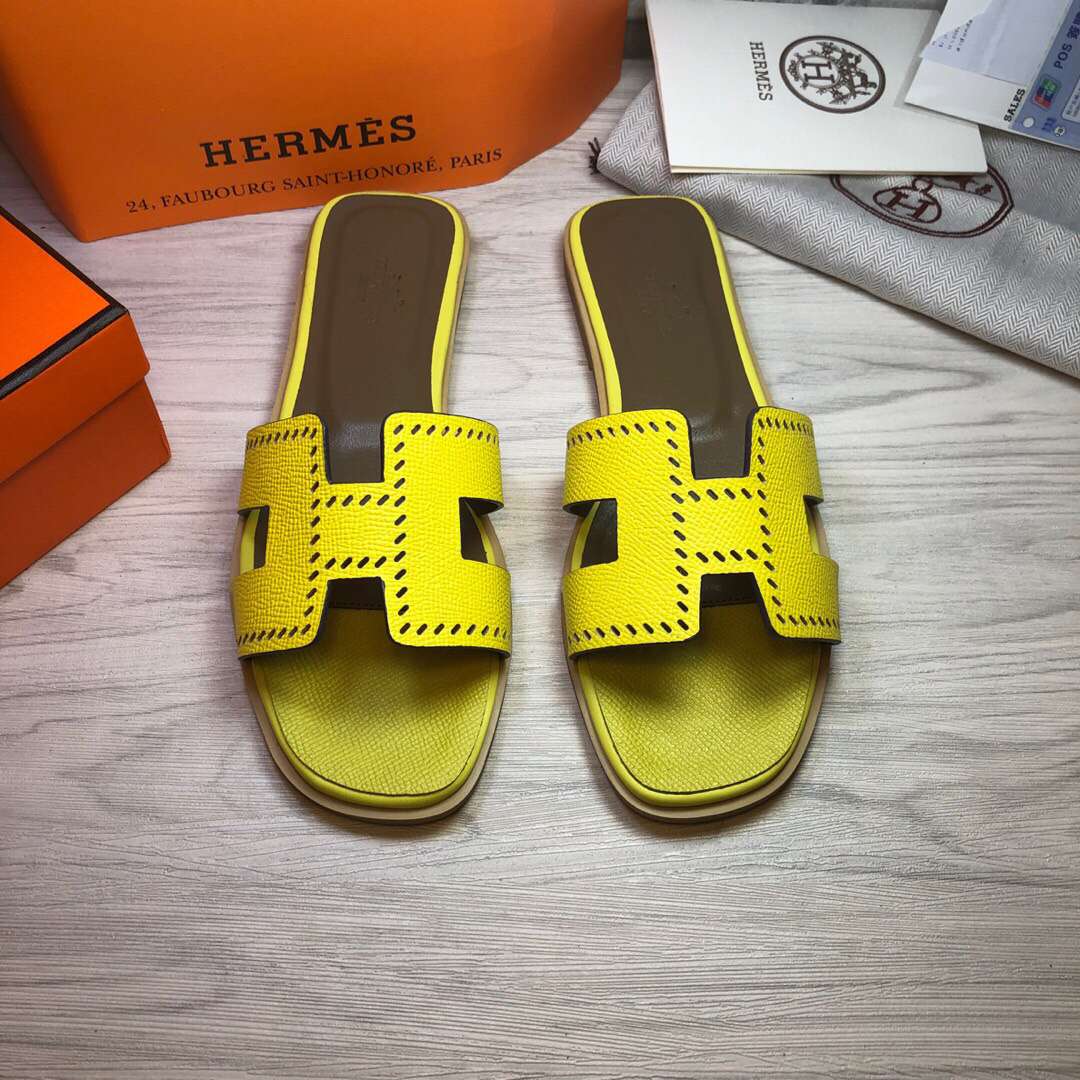 H**me5 Oran Sandal Yellow For Women