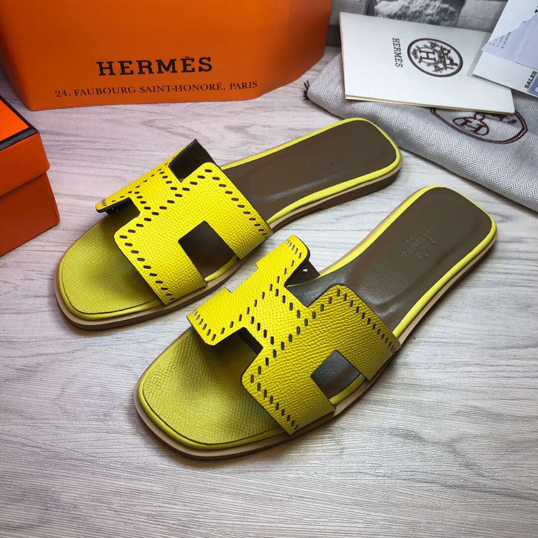 H**me5 Oran Sandal Yellow For Women