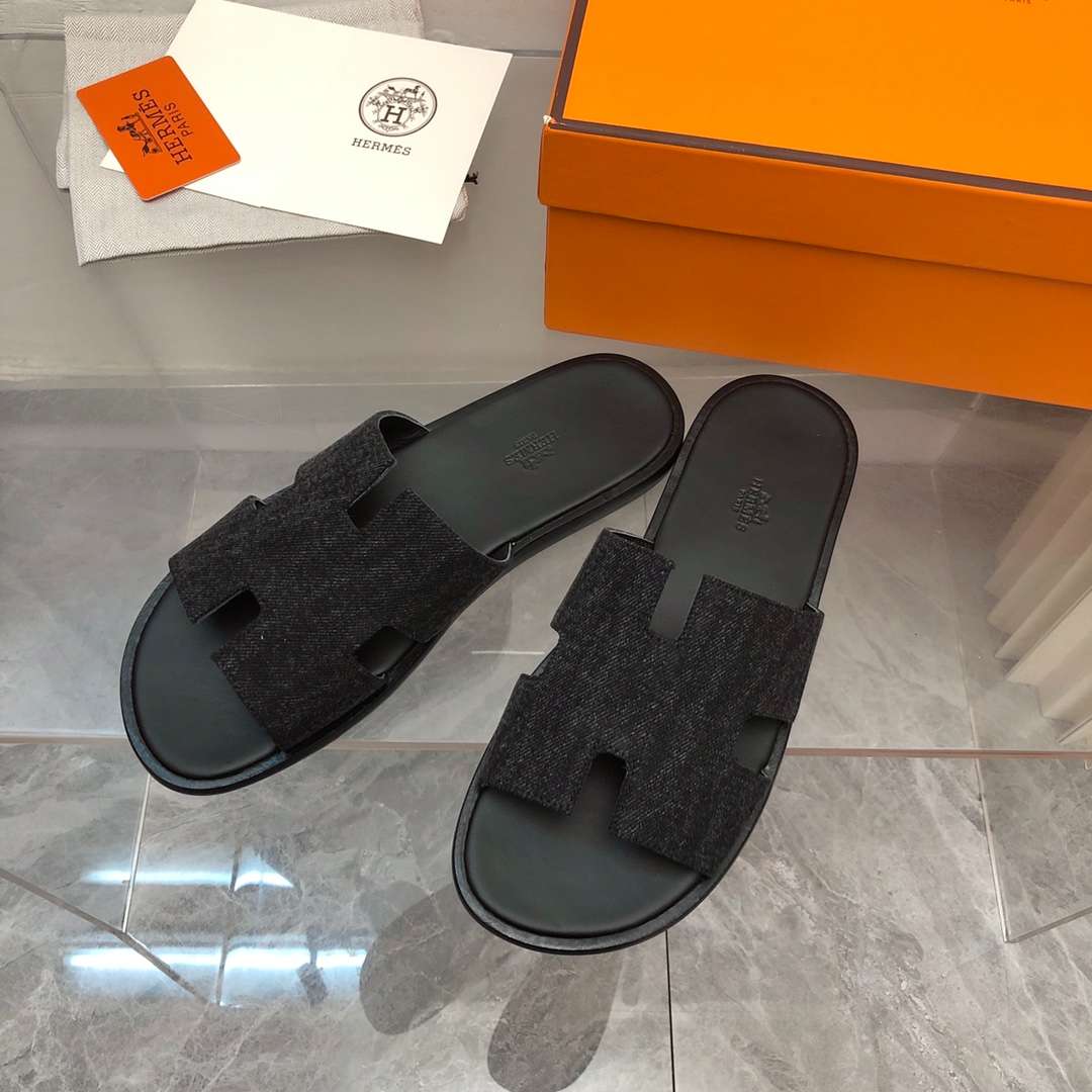 H**me5 Oran Sandal Black For Men