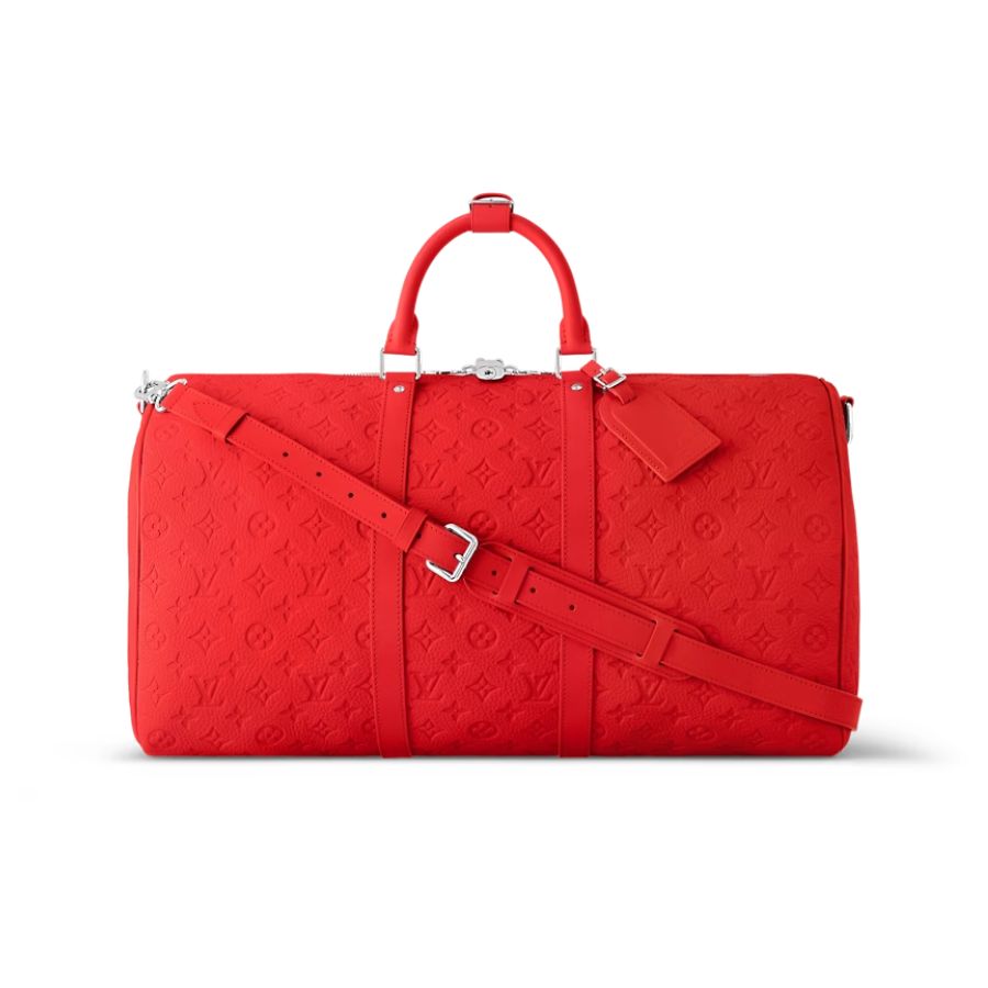L0vis Vvtt0n Keepall Bandoulière 50 Red Bag M23750- 19.7 Inches/ 50 Cm