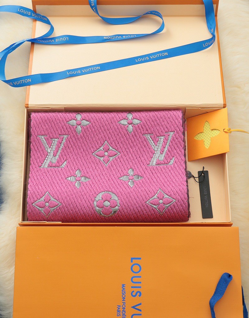 L0vis Vvtt0n LOGOMANIA Scarf Pink For Women