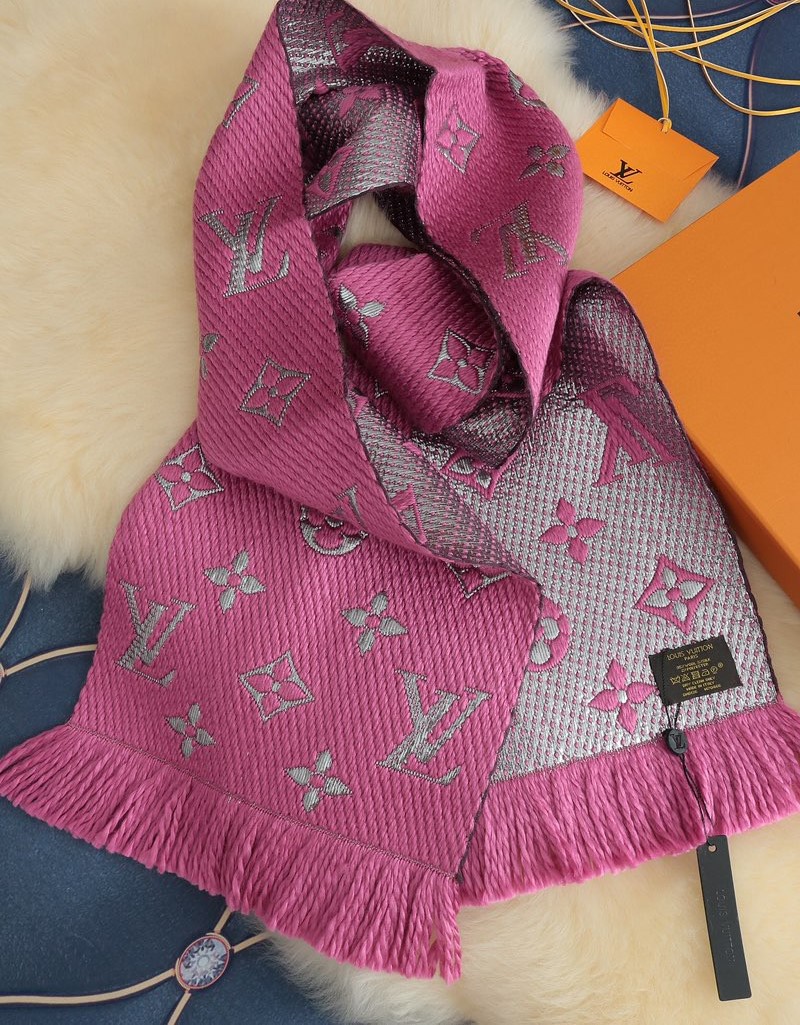 L0vis Vvtt0n LOGOMANIA Scarf Pink For Women