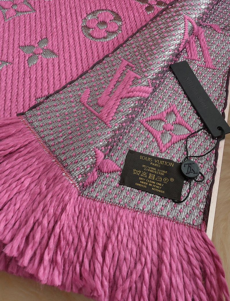 L0vis Vvtt0n LOGOMANIA Scarf Pink For Women