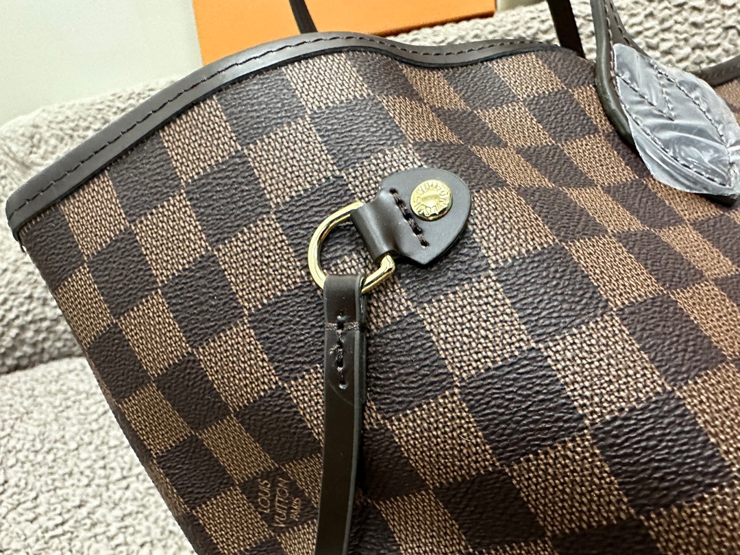 L0vis Vvtt0n Neverfull GM Tote Bag Brown For Women‎ 15.4in/39cm N40597