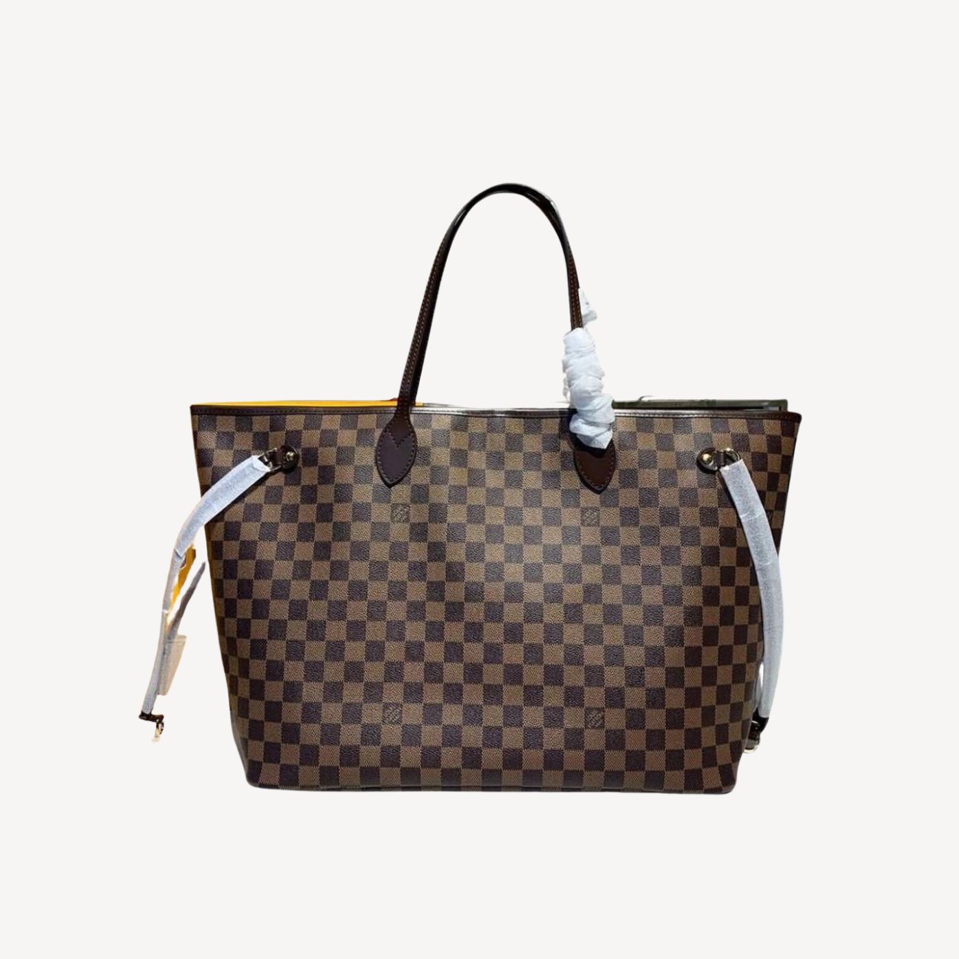 L0vis Vvtt0n Neverfull GM Tote Bag Brown For Women‎ 15.4in/39cm N40597