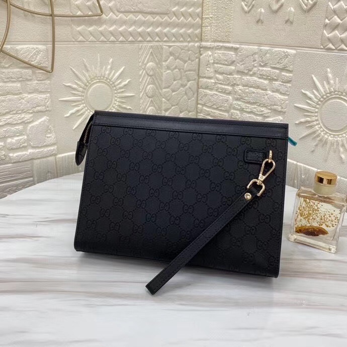 Gvc*1 Ophidia GG Portfolio Black For Men 34cm / 13.4in