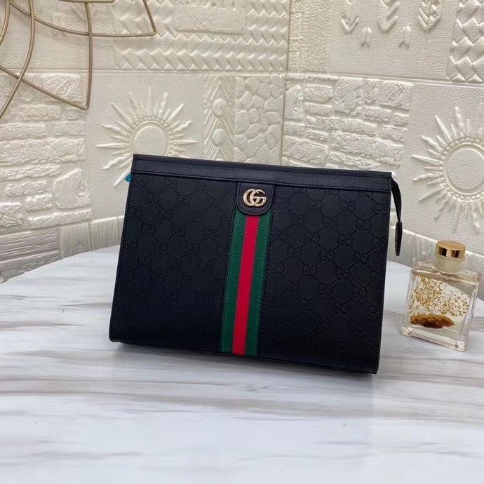 Gvc*1 Ophidia GG Portfolio Black For Men 34cm / 13.4in