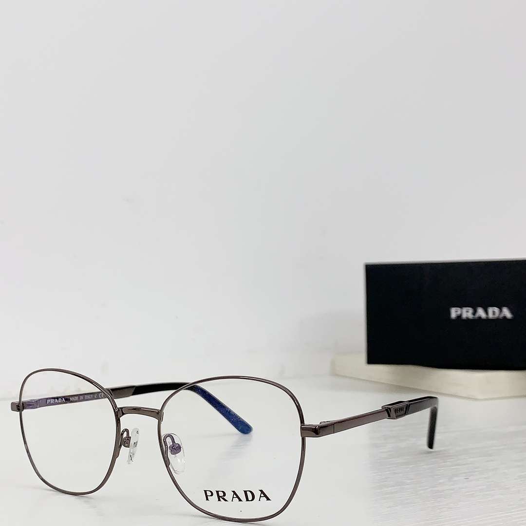 Pra*a Round Glasses Black For Women