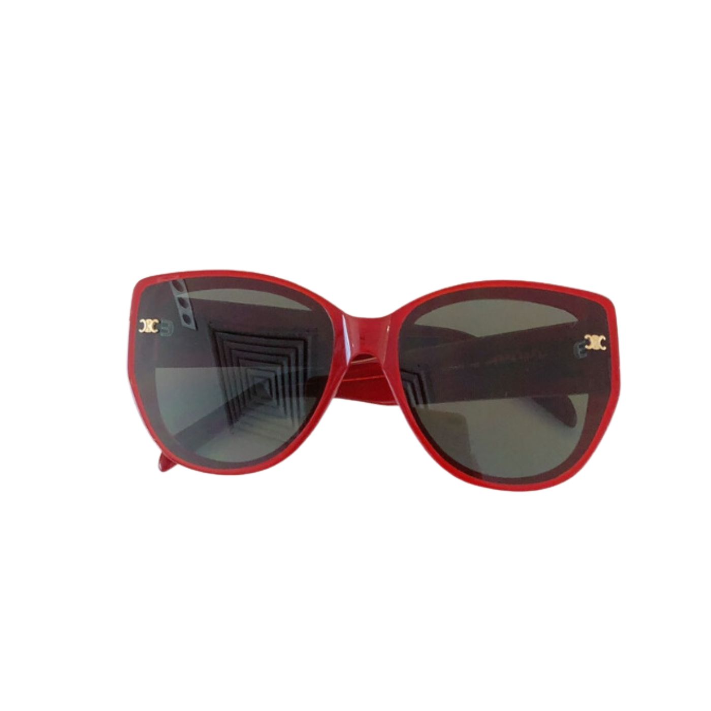 Ce1i*e Triomphe Sunglasses Red For Women