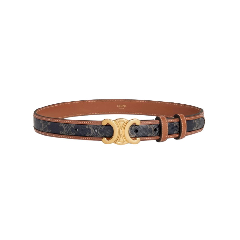 Ce1i*e Medium Triomphe Belt For Women- 45B422AES.04LU