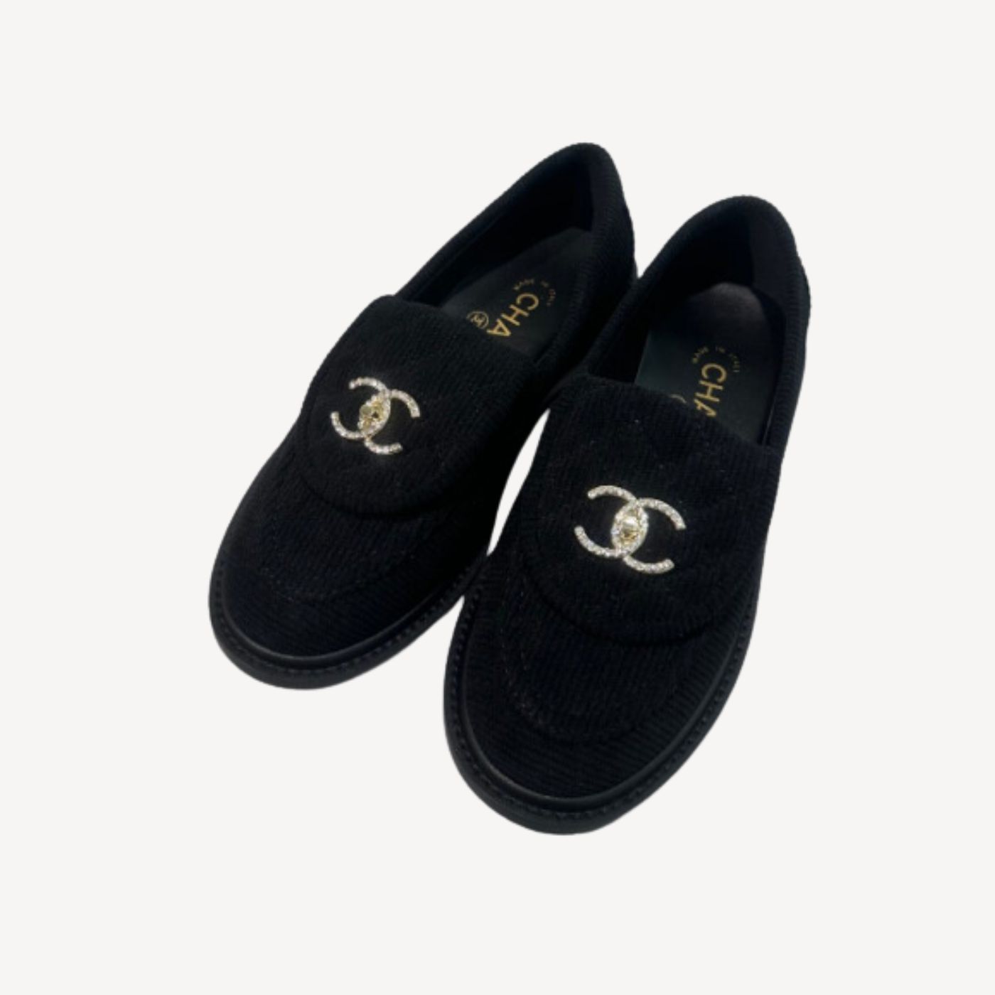 Ch**el Moccasins Black For Women