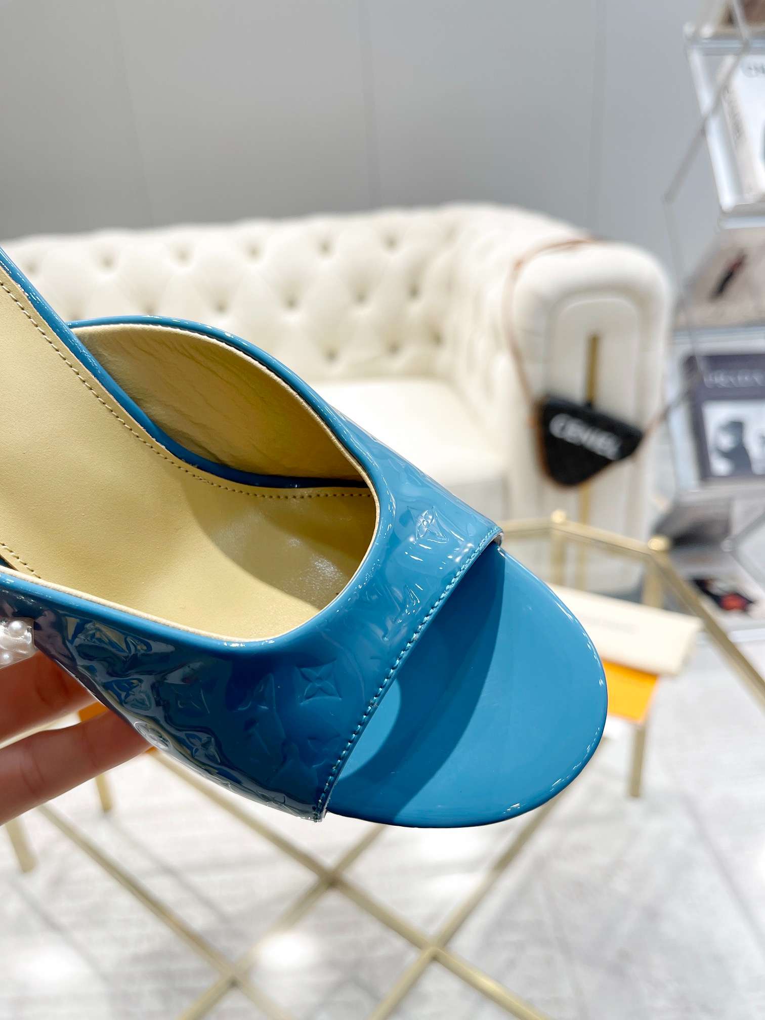 L0vis Vvtt0n S*per Mule Blue For Women