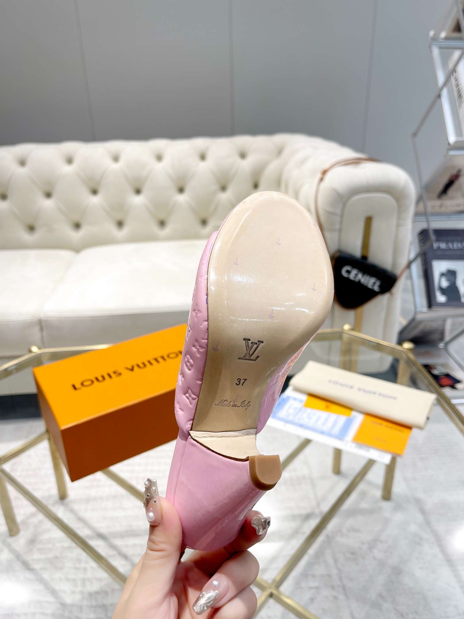 L0vis Vvtt0n S*per Mule White For Women 1ACJ51