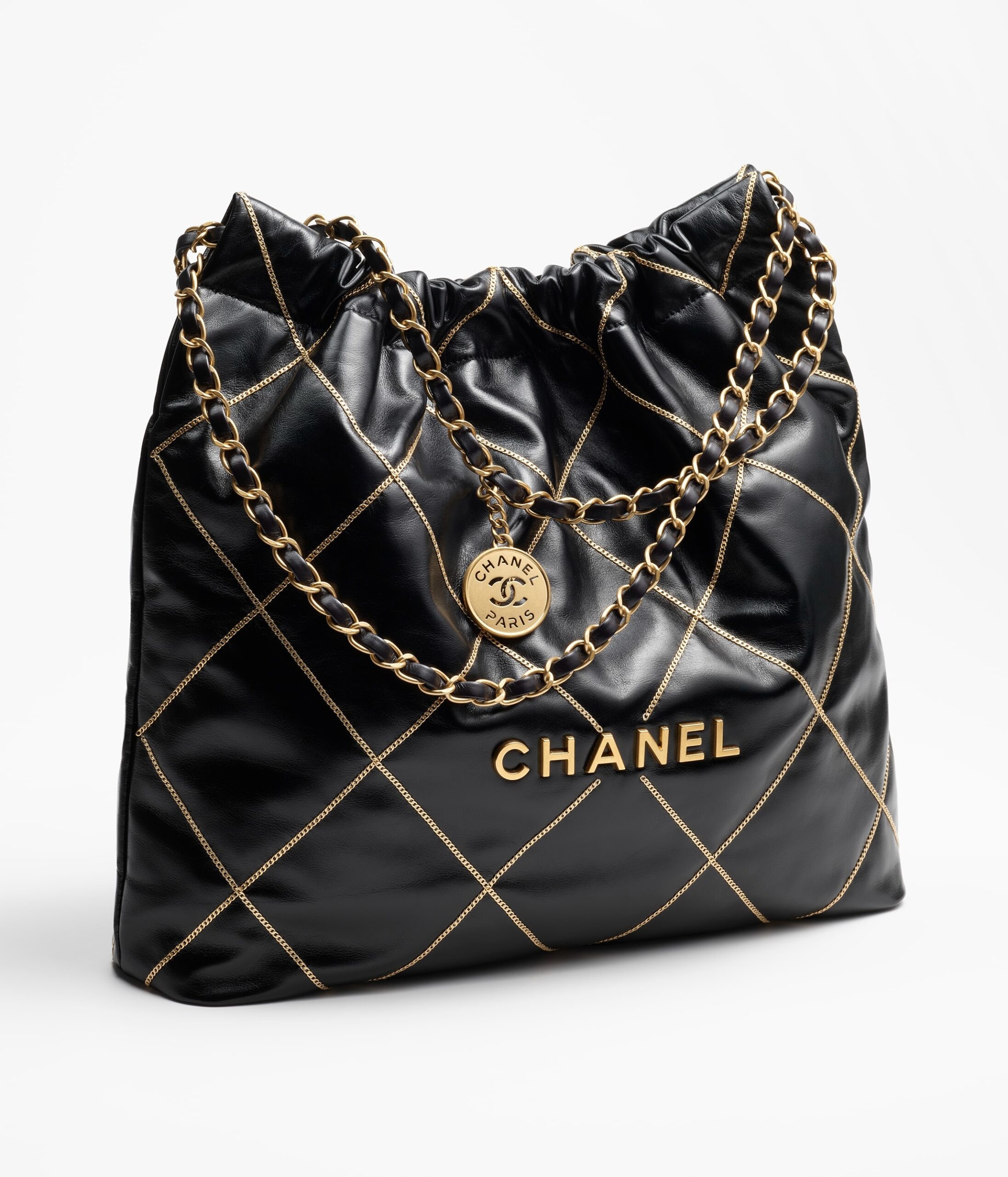 [True-to-ORIGINAL] Ch**el 22 Black Bag For Women AS3261 B13797 94305- 16.4 Inches / 42 Cm