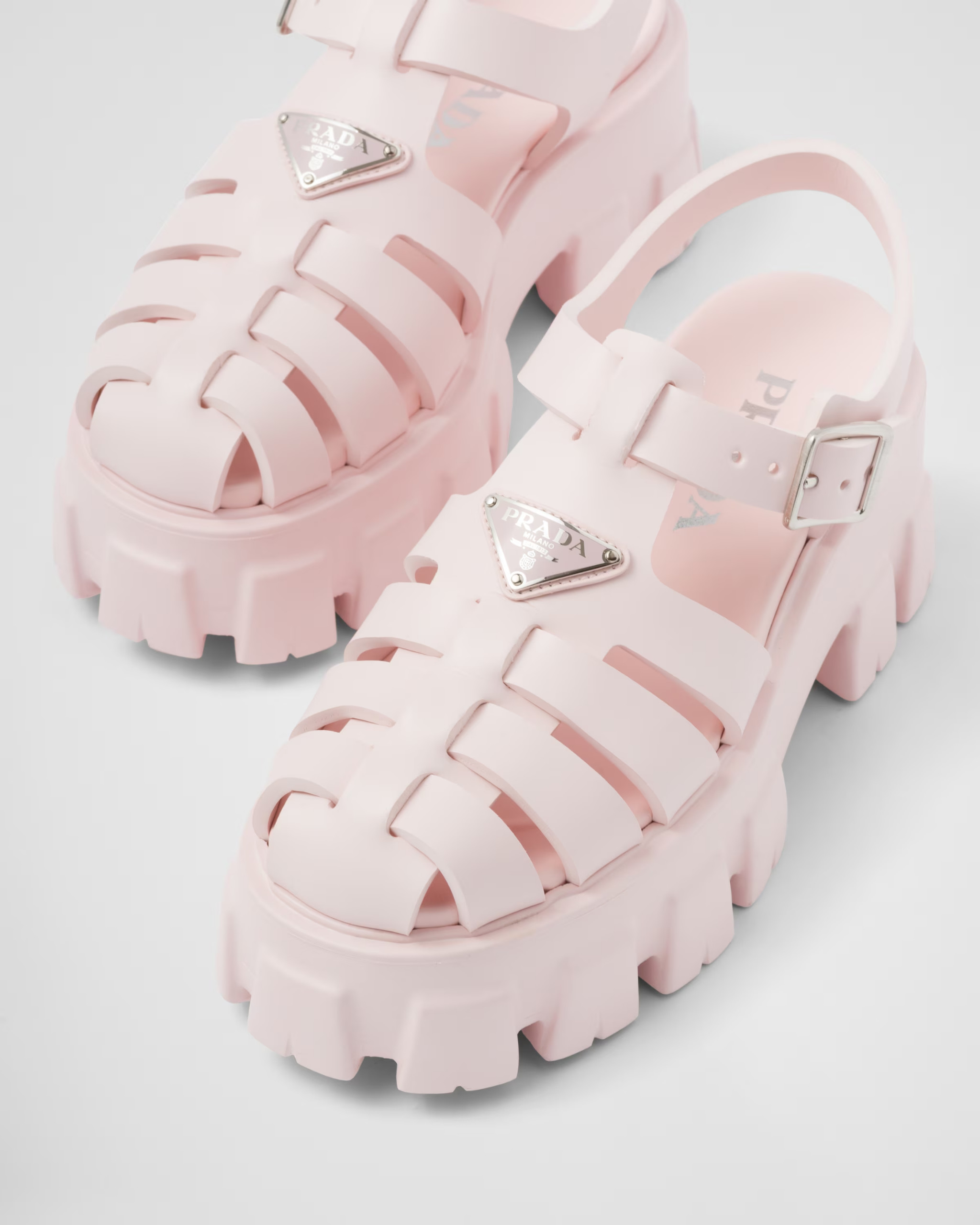 Foam Rubber Sandals Pink For Women- 1X853M_3LKK_F0E18_F_055