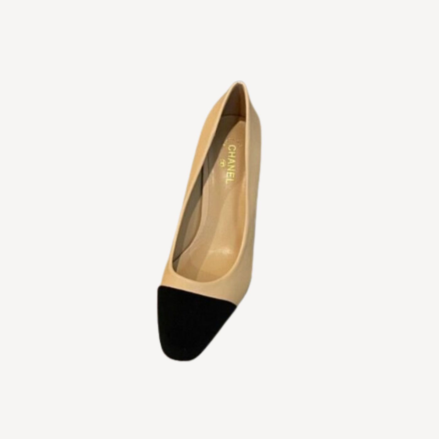 Ch**el Pumps Beige For Women