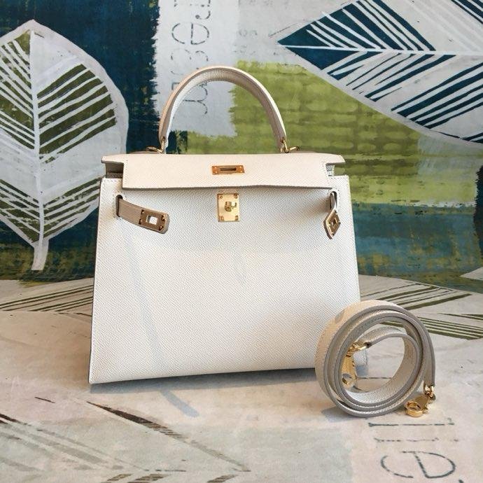 H**me5 Kelly 25 White For Women 10in/25cm