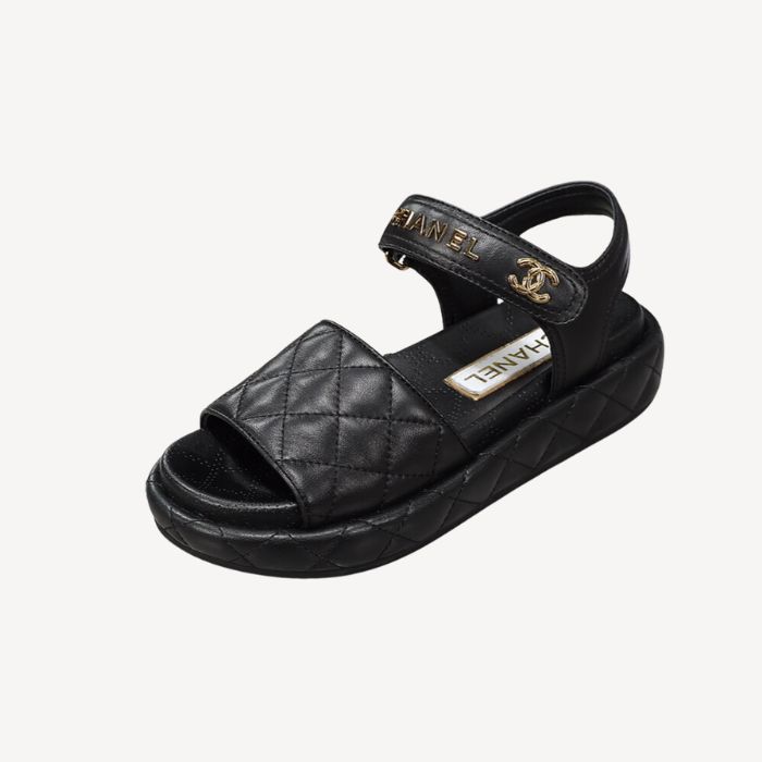 Ch**el Sandal Black For Women