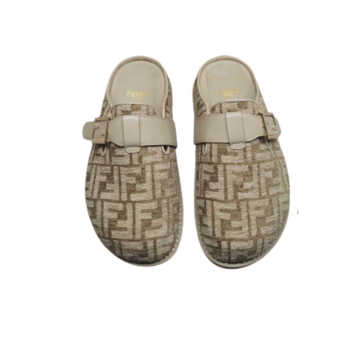 F**di Feel Mules Brown For Men