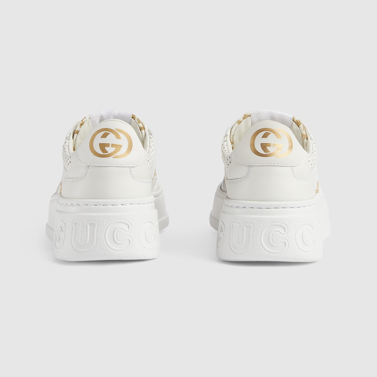 Gvc*1 GG Sneaker White For Women 670408 AACXG 9059