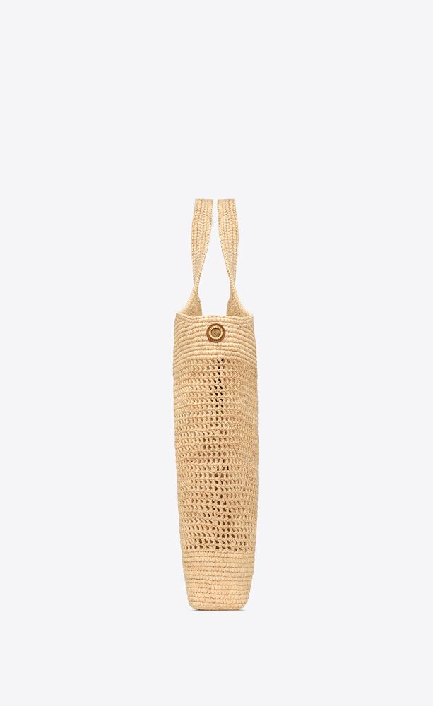 [True-to-ORIGINAL] Sa1nt Lau*nt Icare In Raffia Beige For Women 55cm/21.7in 772191GAAEK2063