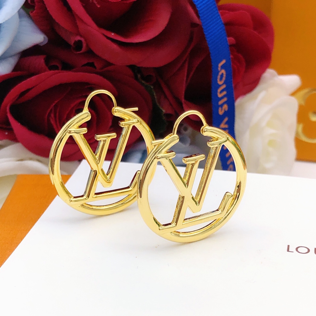 L0vis Vvtt0n Latest Earrings Gold For Women