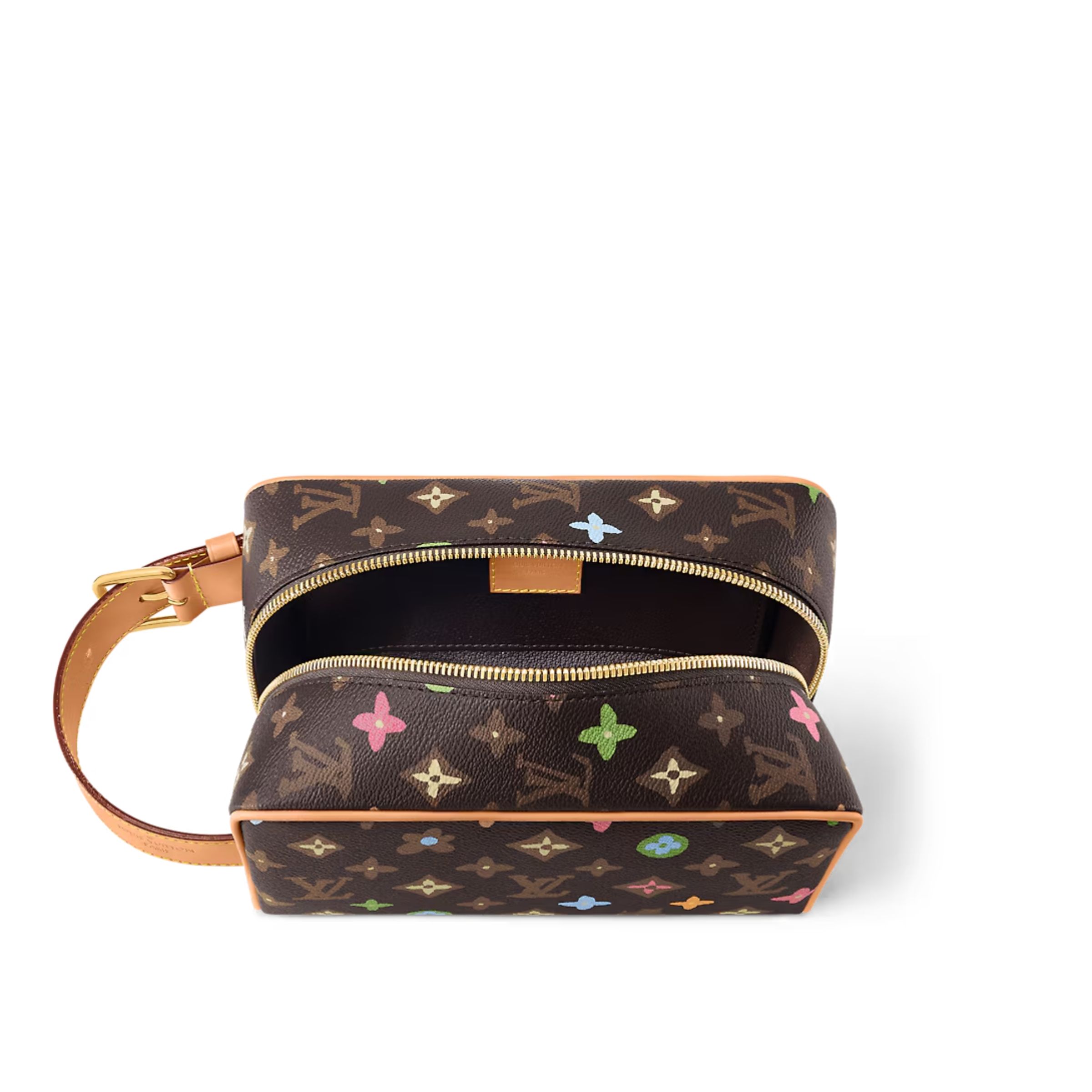 L0vis Vvtt0n Locker Dopp Kit Brown 9.1 Inches/ 23 Cm M47069
