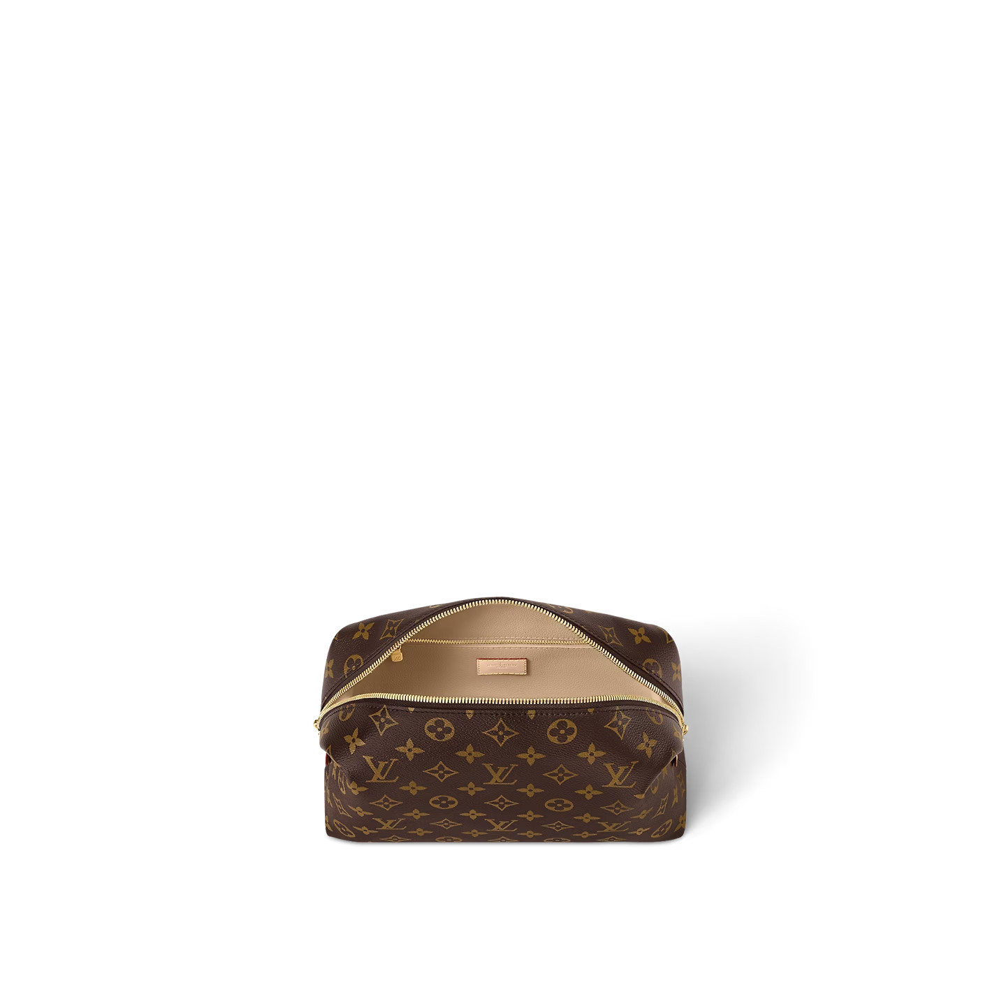 L0vis Vvtt0n Cosmetic GM Pouch Bag Brown For Women 10,6in/27cm M46458