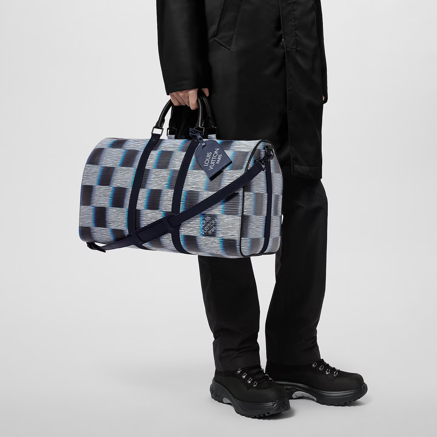 L0vis Vvtt0n Keepall Bandoulière 50 Bag Blue 19,7in/50cm M23771