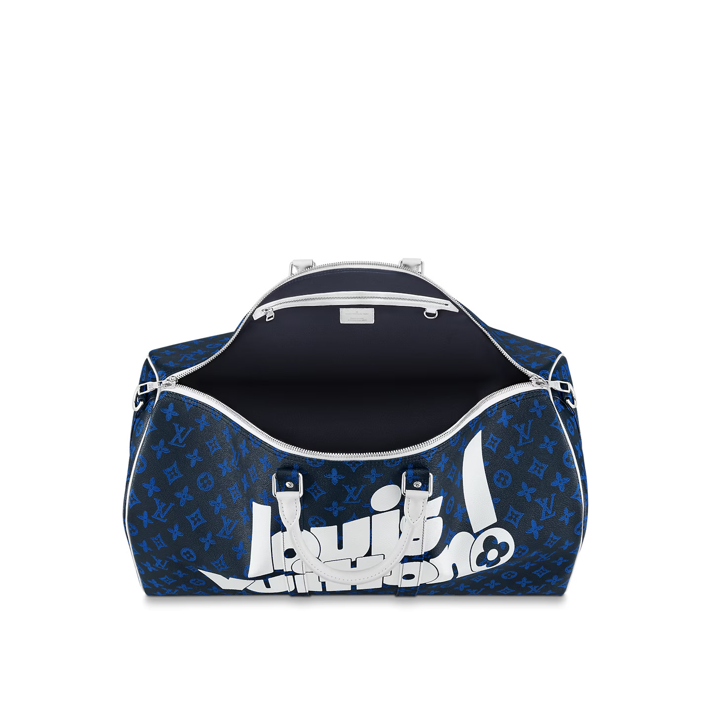 L0vis Vvtt0n Keepall Bandoulière 55 Bag Blue 21,7in/55cm M45874